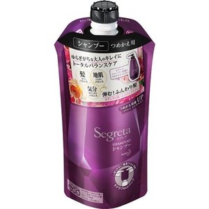 【２４個セット】【１ケース分】 セグレタ シャンプー つめかえ用 340mL ×２４個セット　１ケース分 【dcs】の通販は