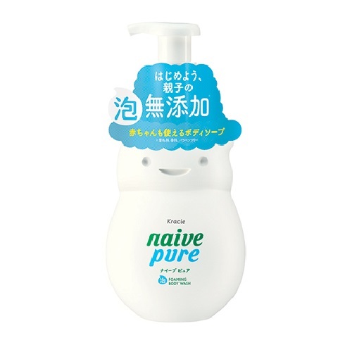 【１２個セット】 クラシエ ナイーブピュア 泡ボディソープ ジャンボ  550ml ×１２個セット　１ケース分 【dcs】の通販は 7,669円