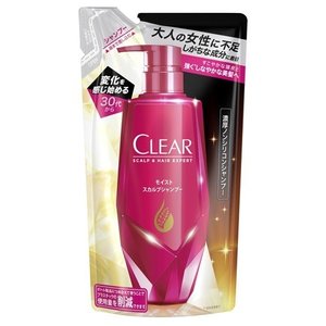 【１８個セット】【１ケース分】 クリア モイスト スカルプシャンプー つめかえ用 300g×１８個セット　１ケース分 【dcs】