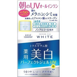 【３６個セット】【１ケース分】 モイスチュアマイルド ホワイト パーフェクトジェル UV 90g×３６個セット　１ケース分 【dcs】