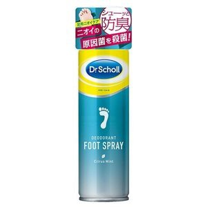 【３６個セット】【１ケース分】 ドクターショール デオドラントフットスプレー シトラスミントの香り 150mL ×３６個セット　１ケース分