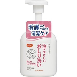 【３０個セット】【１ケース分】 ハビナース 泡がやさしいおしり洗い 350mL ×３０個セット　１ケース分 【k】【ご注文後発送までに1週間