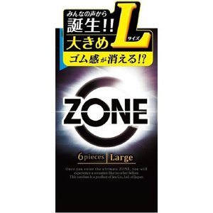 【１２０個セット】【１ケース分】ZONE ゾーン L ラージサイズ 6個入×１２０個セット