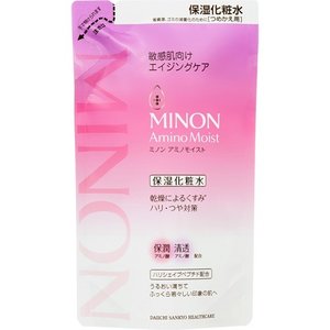【１０個セット】ミノン アミノモイスト エイジングケア ローション つめかえ用 130ml ×１０個セット【t-5】の通販は 14,879円