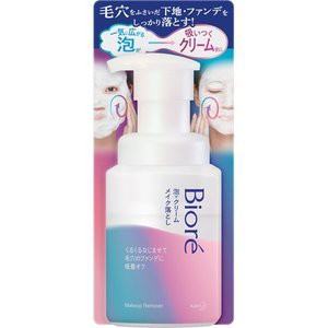 【２４個セット】【１ケース分】 ビオレ 泡クリームメイク落とし 本体 210ml ×２４個セット　１ケース分 【dcs】