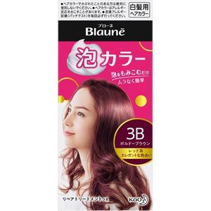 【５個セット】 ブローネ 泡カラー 3B ボルドーブラウン 1セット ×５個セット の通販は