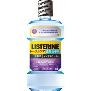 【１２個セット】【１ケース分】 薬用リステリン トータルケア歯周病予防 マウスウォッシュ(500ml)【LISTERINE(リステリン) 500ml ×１２個セット　１ケース分 【dcs】【mor】【ご注文後発送までに2週間前後頂戴する場合がございます】