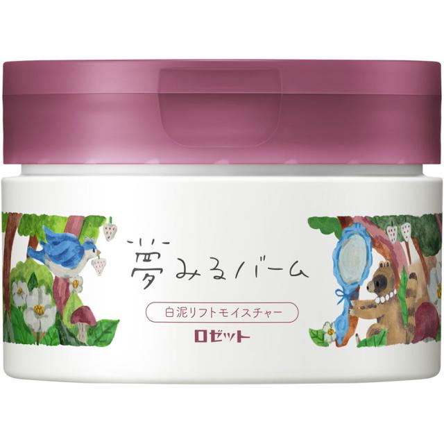 【５個セット】 夢みるバーム 白泥リフトモイスチャー ローズの香り 90g×５個セット