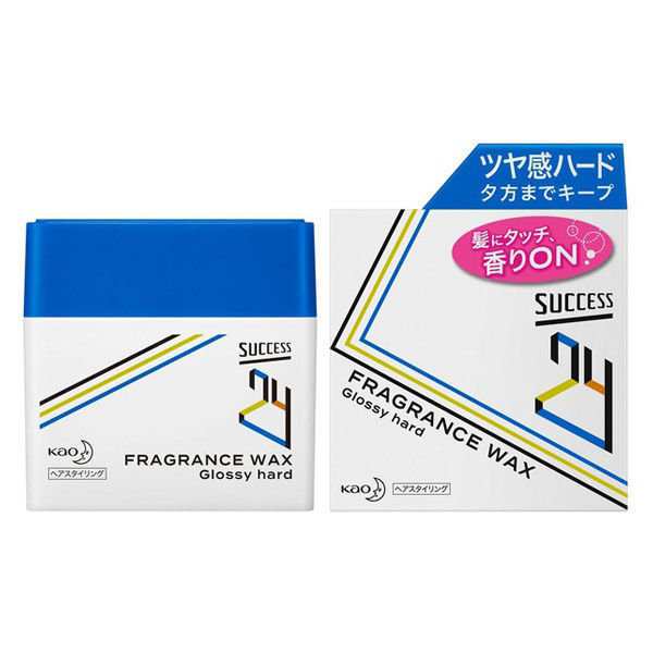サクセス 24 フレグランス ワックス  80g〈 髪にタッチ 香りオン 髪型も香りも夕方までキープ 〉 爽やかなフルーティフローラルの香り ヘアワックス