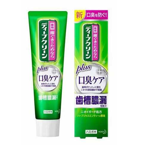 【４８個セット】【１ケース分】 花王 ディープクリーン 薬用ハミガキ 口臭ケア(100g) ×４８個セット　１ケース分 【dcs】