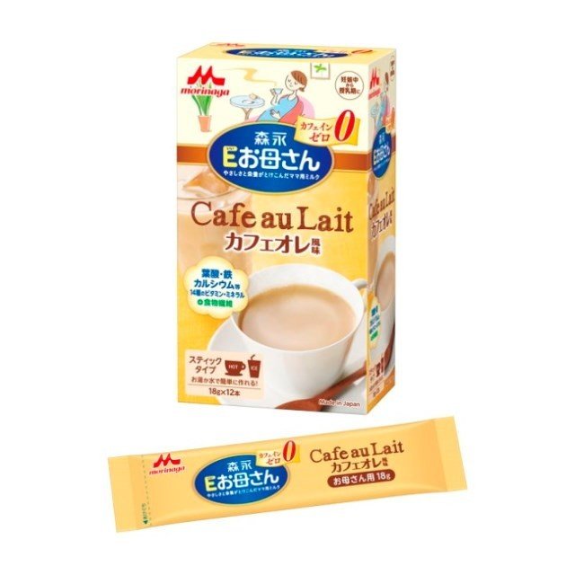 【１０個セット】 森永乳業　Ｅお母さん　カフェオレ風味　18g×12本×１０個セット  ※軽減税率対象品の通販は 9,472円