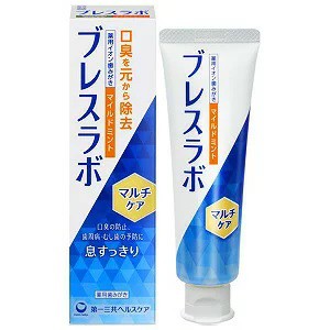 【５０個セット】【１ケース分】 第一三共ヘルスケア ブレスラボ マルチケア マイルドミント 90g×５０個セット　１ケース分 【dcs】