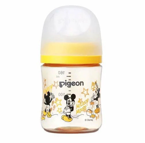 ピジョン 母乳実感 哺乳びん プラスチック Disney 160ml(1個)