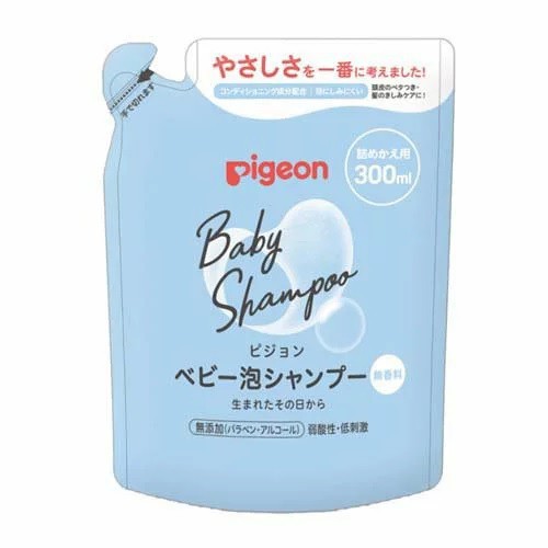 【３０個セット】【１ケース分】 ピジョン ベビー泡シャンプー 詰めかえ用(300ml)×３０個セット　１ケース分　 【k】【ご注文後発送まで