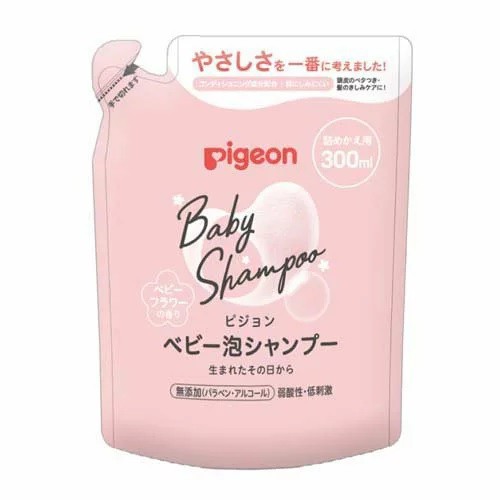 【３０個セット】【１ケース分】 ピジョン ベビー泡シャンプー ベビーフラワー 詰めかえ用(300ml)×３０個セット　１ケース分　 【k】【