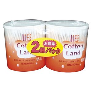 【５０個セット】【１ケース分】 平和メディク コットンランド 綿棒×５０個セット　１ケース分 【mor】【ご注文後発送までに2週間前後頂戴する場合がございます】の通販は