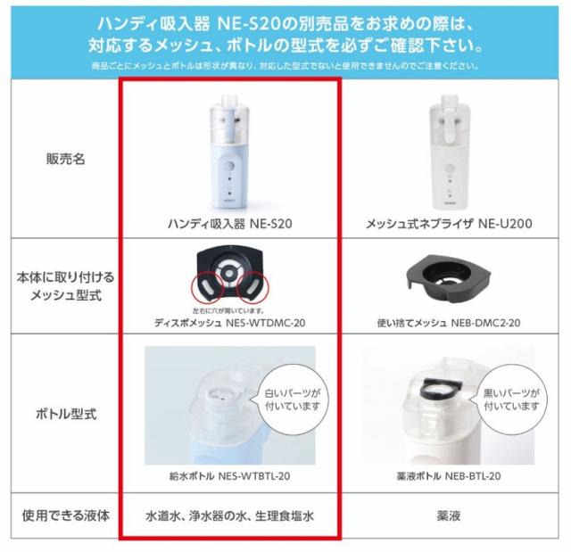 【５０個セット】【１ケース分】 オムロン ハンディ吸入器 ディスポメッシュ NES-WTDMC-20(NE-S20用) 10個入×５０個セット　１ケース分　 【k】【ご注文後発送までに1週間前後頂戴する場合がございます】【t-10】_1
