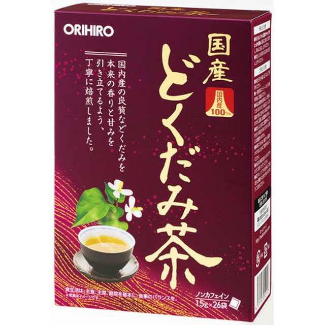 【４０個セット】【１ケース分】オリヒロ 国産どくだみ茶 26包 ×４０個セット　１ケース分【ori】 ※軽減税率対象品