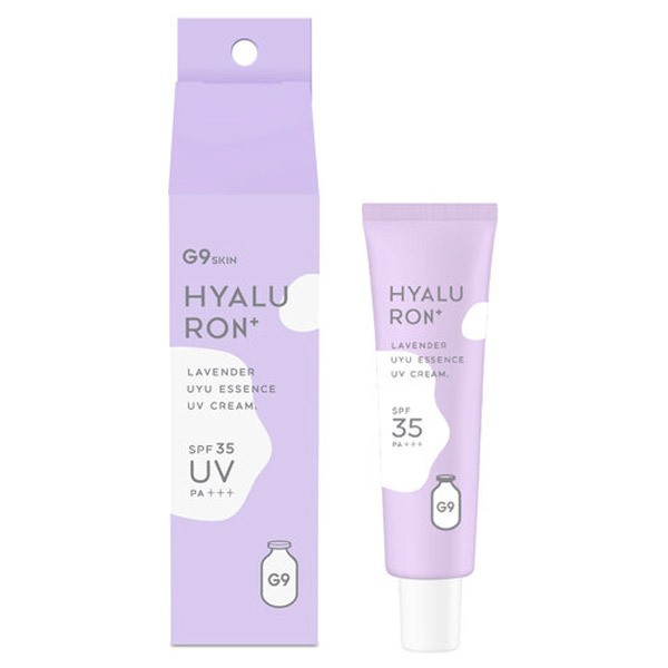 【７２個セット】【１ケース分】 G9 SKIN G9 UYU ESSENCE UV CREAM HYALURON ラベンダークリーム 25g×７２個セット　１ケース分 　ジー