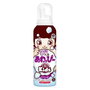 【２０個セット】 遊べる入浴あわっぴー ブドウの香り 温泡kids(160ml)×２０個セット　１ケース分 【dcs】