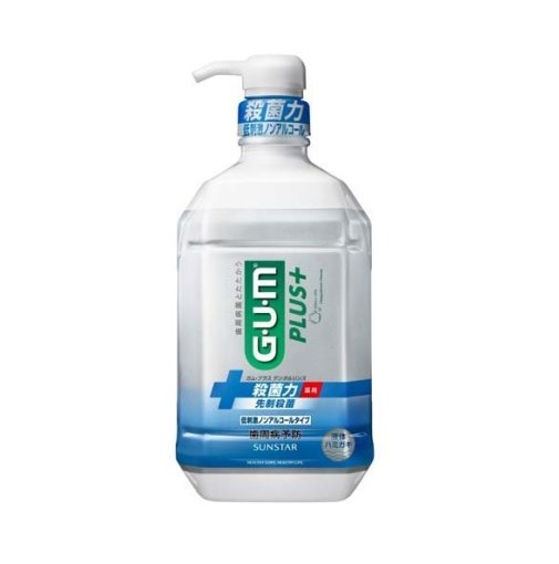 【１２個セット】 サンスター ガム・プラス デンタルリンス 低刺激ノンアルコールタイプ(900ml)×１２個セット　１ケース分 【dcs】の通販は 9,153円