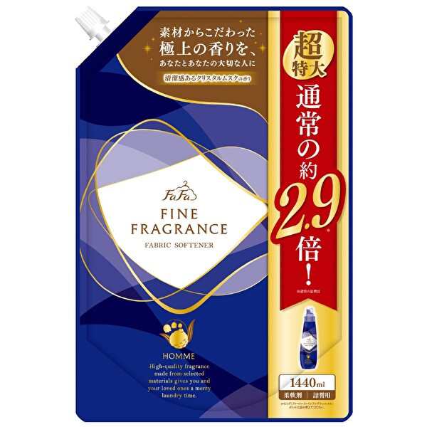 【１０個セット】 NSファーファ ファーファ ファインフレグランス オム 1440ml×１０個セットの通販は