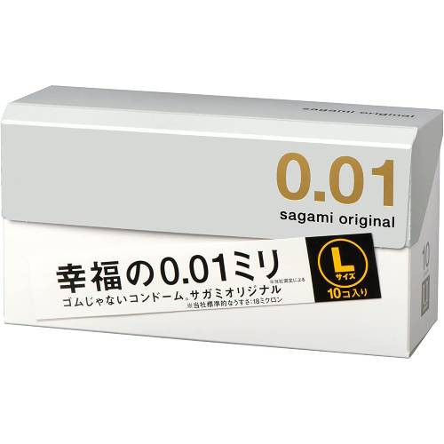 【３０個セット】コンドーム　サガミ オリジナル 0.01 Lサイズ 10コ入 個包装×３０個セット 【k】【mor】【ご注文後発送までに1週間前後