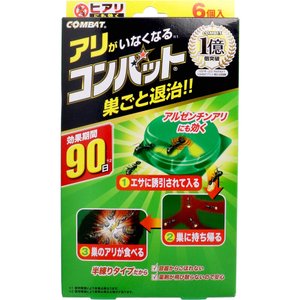 【２０個セット】 金鳥 アリがいなくなるコンバット 6個入×２０個セット