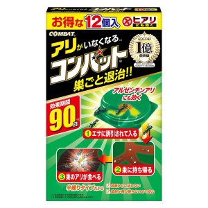 【１０個セット】 KINCHO アリがいなくなるコンバット(12個入)×１０個セット