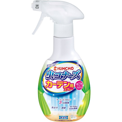 【１０個セット】 大日本除虫菊 金鳥 虫コナーズ カーテン用スプレー 無臭性 300ml×１０個セット の通販は