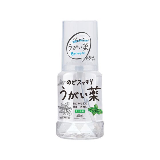 【１０個セット】のどスッキリうがい薬CP ミント味 300ml×１０個セット 【指定医薬部外品】口　のど　消毒　殺菌