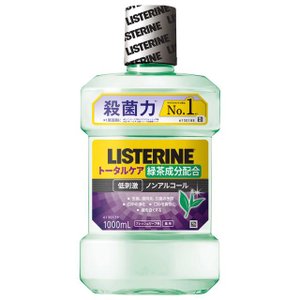 【５個セット】 薬用リステリン トータルケア グリーンティー 低刺激 ノンアルコール 1000ml×５個セット【mor】【ご注文後発送までに2週間前後頂戴する場合がございます】の通販は