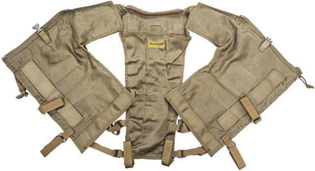 スペイン軍 ELITE タクティカル　ベスト　(MB10-008)MOLLE メッシュ  1個【ns】　アーミー_2