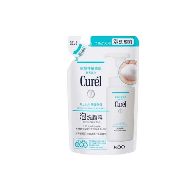 【１０個セット】 花王 キュレル 泡洗顔料 つめかえ用(130ml)×１０個セット 7,667円