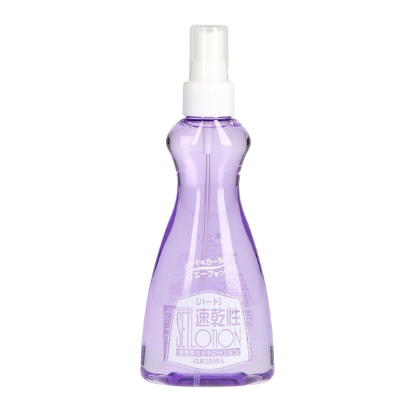 【２０個セット】 黒ばら本舗 黒百合 速乾性セットローション ハード 本体(200ml)×２０個セット