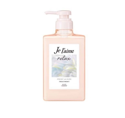 【１０個セット】コーセー ジュレーム リラックス ミッドナイトリペアヘアトリートメント ストレート＆グロス(480ml)×１０個セット