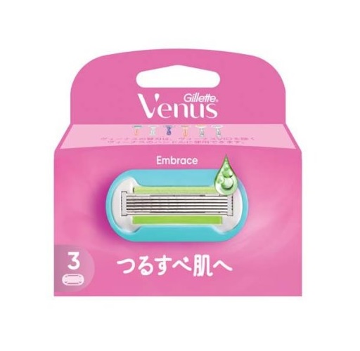 【４０個セット】【１ケース分】  P&G ジレット ヴィーナス エンブレイス 替刃(3個入)×４０個セット　１ケース分　【mor】【ご注文後発送までに2週間前後頂戴する場合がございます】の通販は