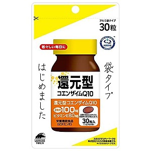 【５個セット】 ユニマットリケン 還元型コエンザイムQ10 (30粒入) ×５個セット 【s】   ※軽減税率対象品の通販は 5,605円