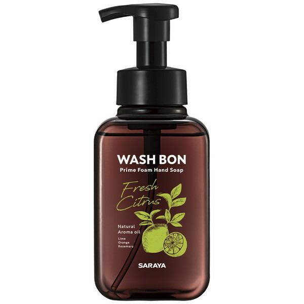 【１２個セット】【１ケース分】 サラヤ ウォシュボン　プライムフォーム　フレッシュシトラス　 ５００ｍＬ×１２個セット　１ケース分【mor】【ご注文後発送までに2週間前後頂戴する場合がございます】
