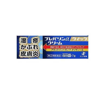【第(2)類医薬品】【１０個セット】 ゼリア新薬 プレバリンαクイッククリーム(7g)×１０個セット【ori】※セルフメディケーション税制対象品