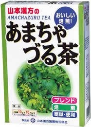 【１０個セット】 山本漢方　あまちゃづる茶　10g×10包×１０個セット  ※軽減税率対象品の通販は 4,826円