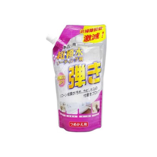 【２４個セット】【１ケース分】 友和 超撥水コーティング剤 弾き！ つめかえ用(500ml)×２４個セット　１ケース分 【mor】【ご注文後発送までに2週間前後頂戴する場合がございます】