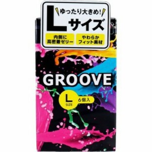 【２０個セット】 GROOVE(グルーヴ) Lサイズ 6コ入り×２０個セット【k】【ご注文後発送までに1週間以上頂戴する場合がございます】