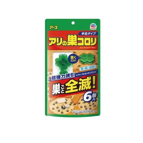【４８個セット】【１ケース分】 アース製薬 アース アリの巣コロリ 半生タイプ(6個入)×４８個セット　１ケース分　