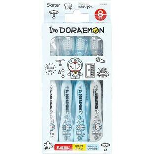 【１０個セット】 スケーター  歯ブラシ 園児用 3-5才 やわらかめ 8本入 ドラえもん×１０個セットの通販は 8,750円