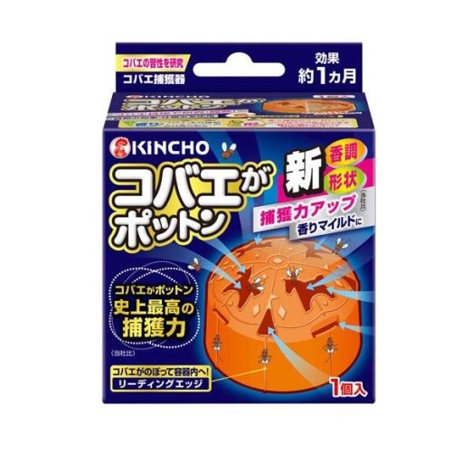 【20個セット】 大日本除虫菊 金鳥 コバエがポットン 置き型(1個)×20個セットの通販は