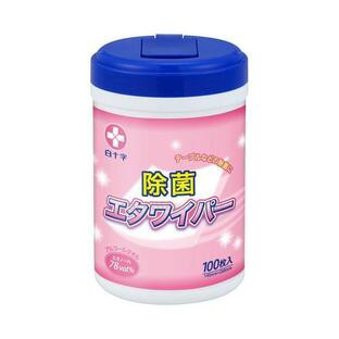 【２０個セット】 白十字 エタワイパー(ボトル) 100枚入×２０個セット【mor】【ご注文後発送までに2週間前後頂戴する場合がございます】