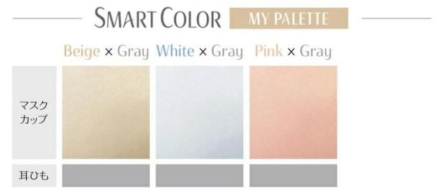 【８０個セット】【１ケース分】 ユニ・チャーム 超快適 SMARTCOLOR MyPalette White×Gray ふつう(7枚入)×８０個セット　１ケース分【mor】_1