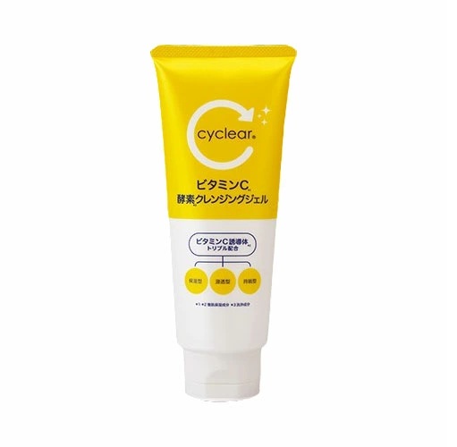 【３６個セット】【１ケース分】 熊野油脂 サイクリア ビタミンC 酵素クレンジングジェル(200g)×３６個セット　１ケース分【ori】