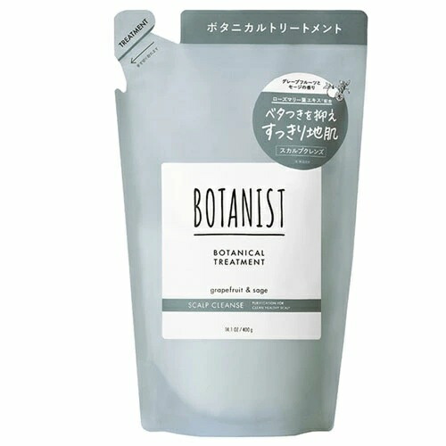 【１０個セット】 I-ne BOTANIST ボタニカルトリートメント スカルプクレンズ つめかえ(400g)×１０個セット